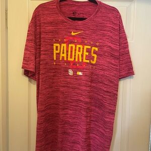 Padres Nike Pink Heathered T-Shirt